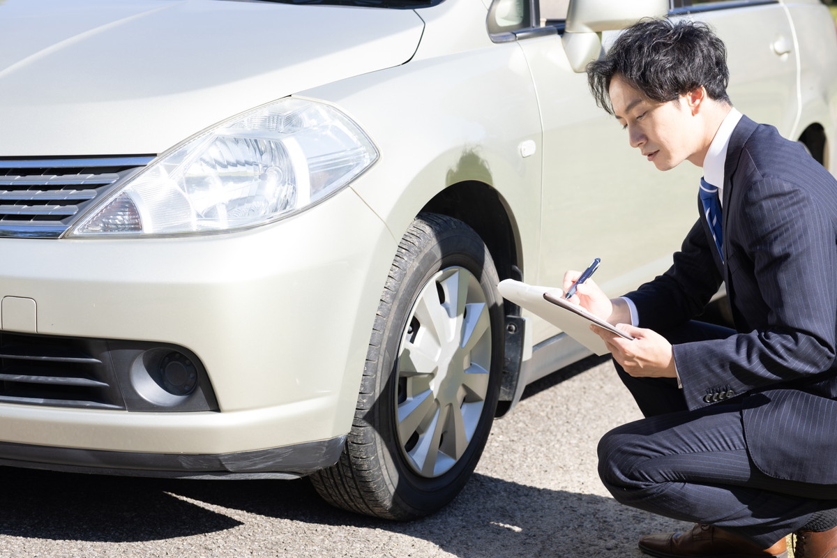 事故によって廃車になっても買取可能